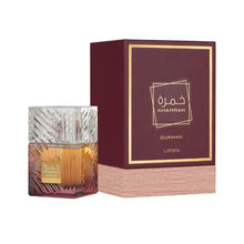 Khamrah Dukhan de Lattafa – frasco del perfume
