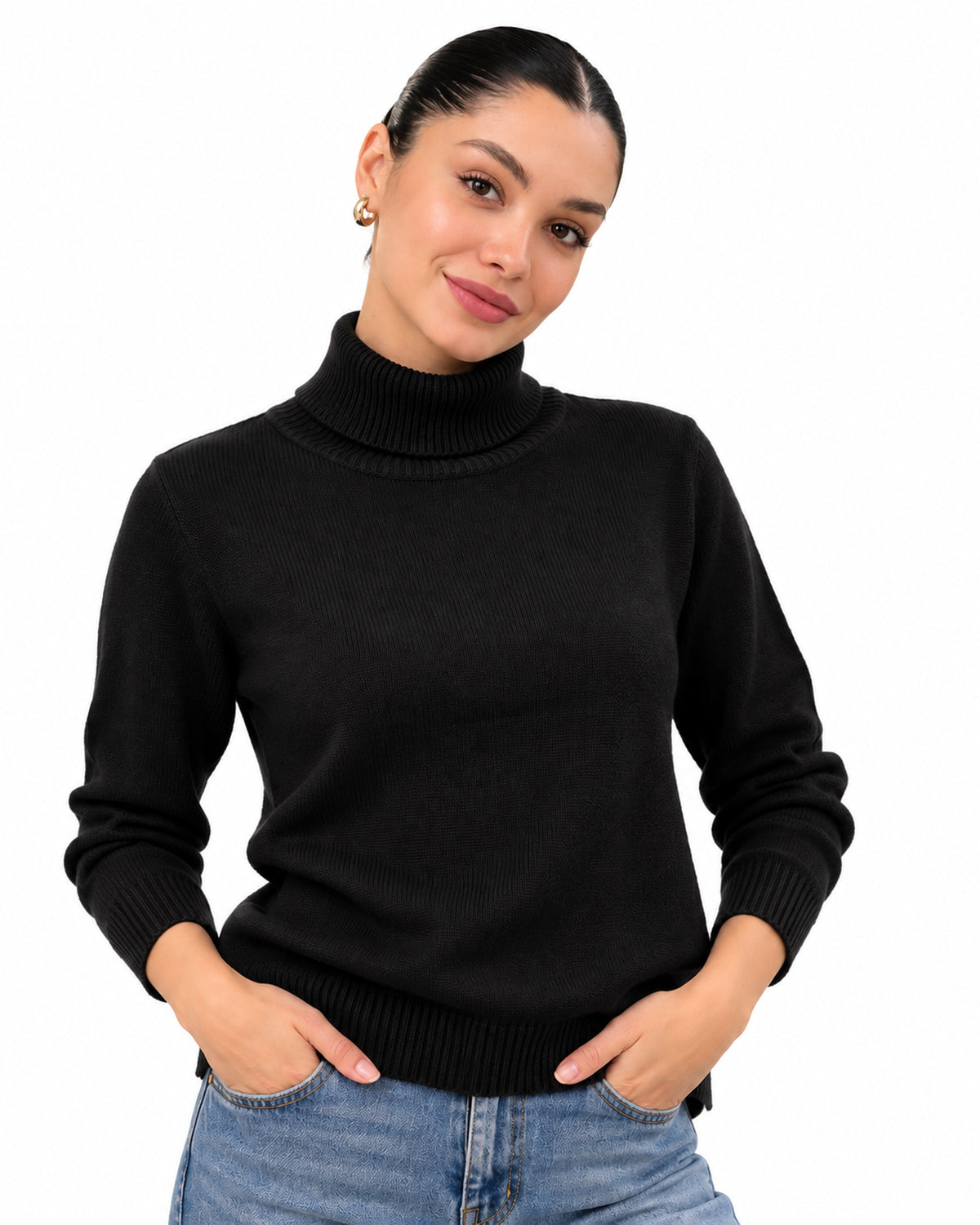 Suéter Cuello Alto Básico