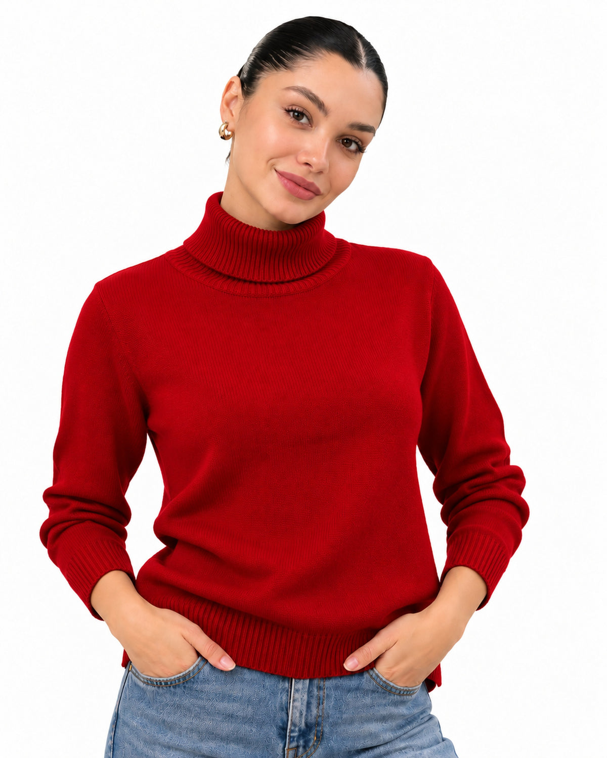 Suéter Cuello Alto Básico