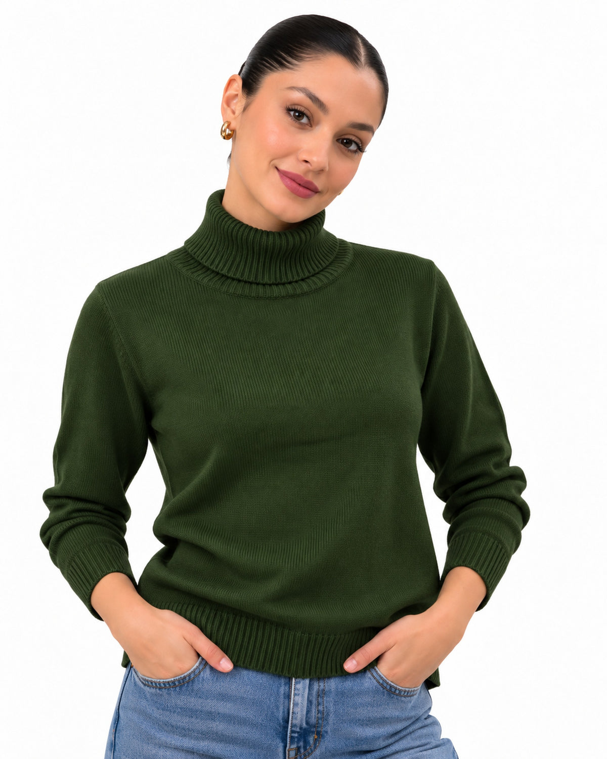 Suéter Cuello Alto Básico