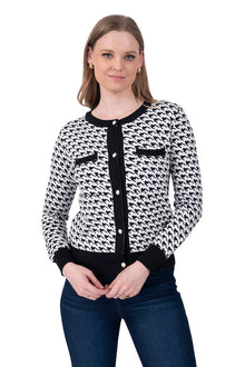 Cardigan Clásico Elegante Blanco