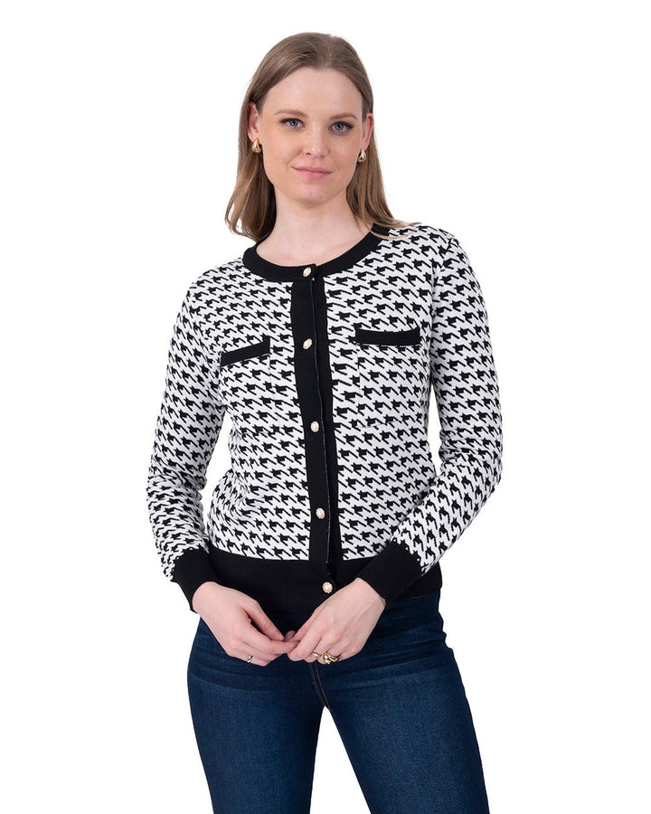 Cardigan Clásico Elegante Blanco
