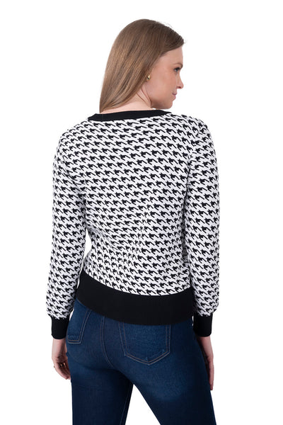 Cardigan Clásico Elegante Blanco