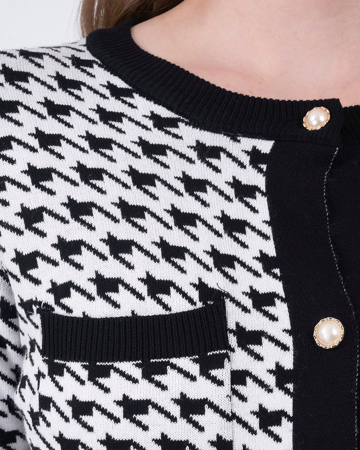 Cardigan Clásico Elegante Blanco