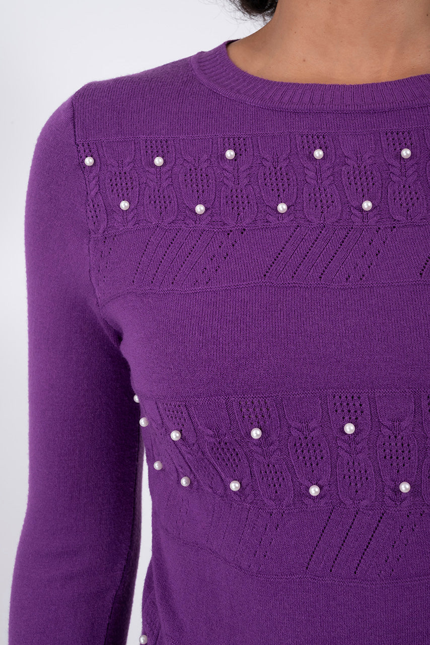 Suéter Elegante con Detalles