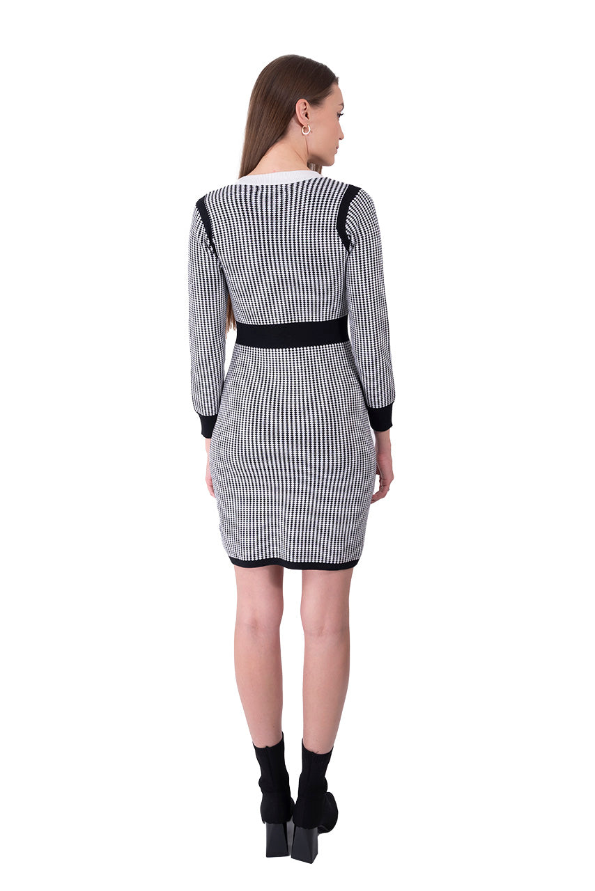Vestido Tejido Elegancia Clásica