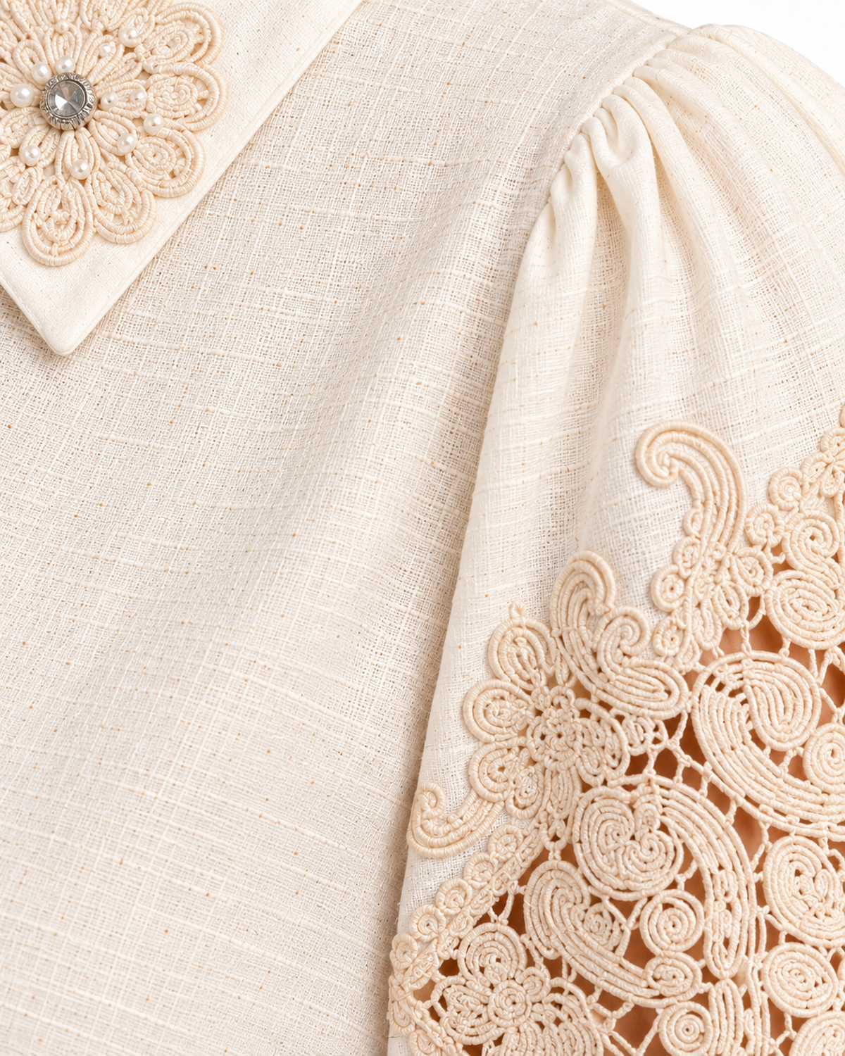 Blusa Encaje Guipur