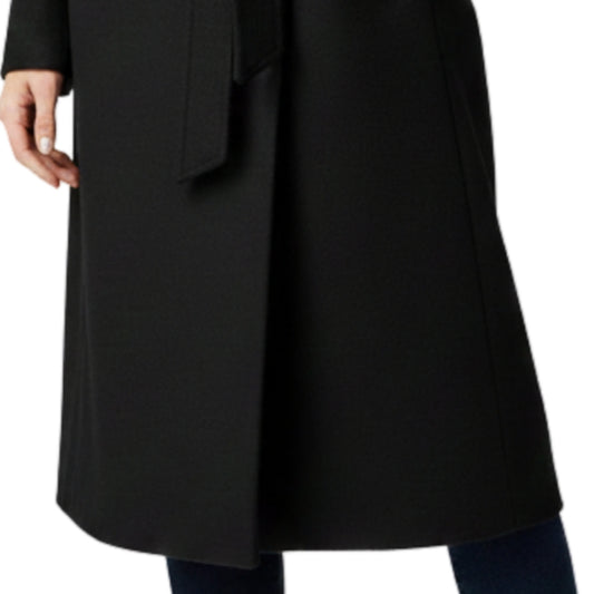 Abrigo Midi Elegante Negro