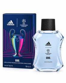 UEFA Champions League Goal Edition Eau de Toilette de Adidas – frasco con caja