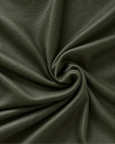 Short Falda Cruzado Olivo – detalle de tela