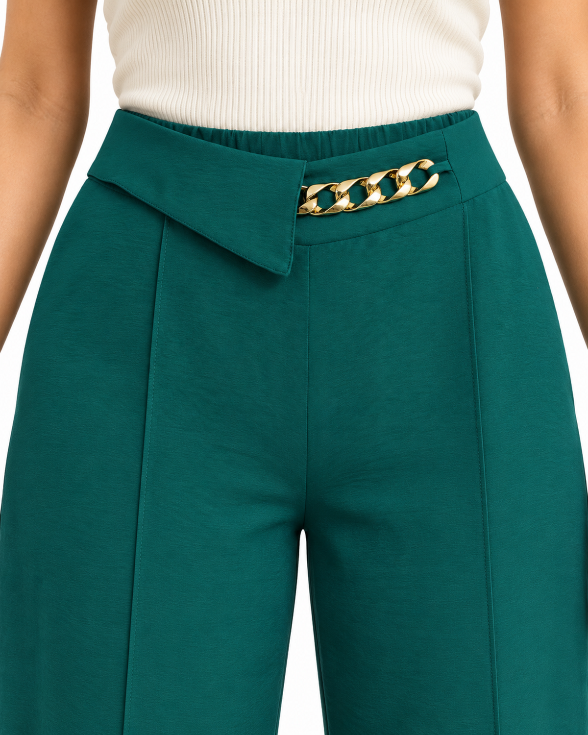 Pantalón Palazzo Cadena Dorada