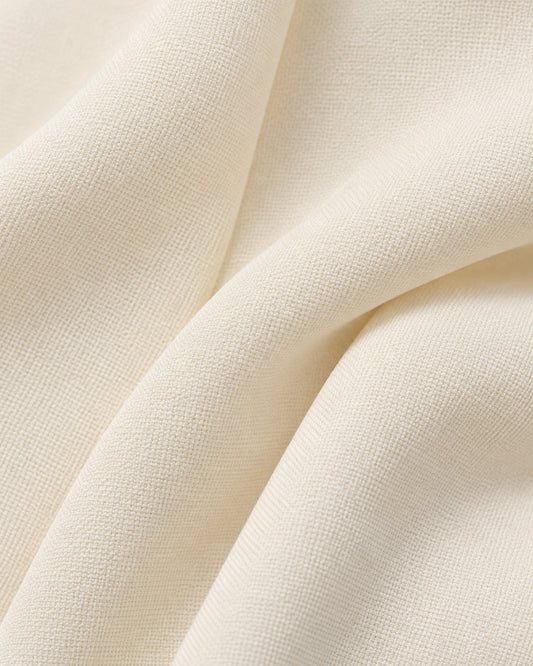 Pantalón Palazzo Tiro Alto Hueso – detalle de tela