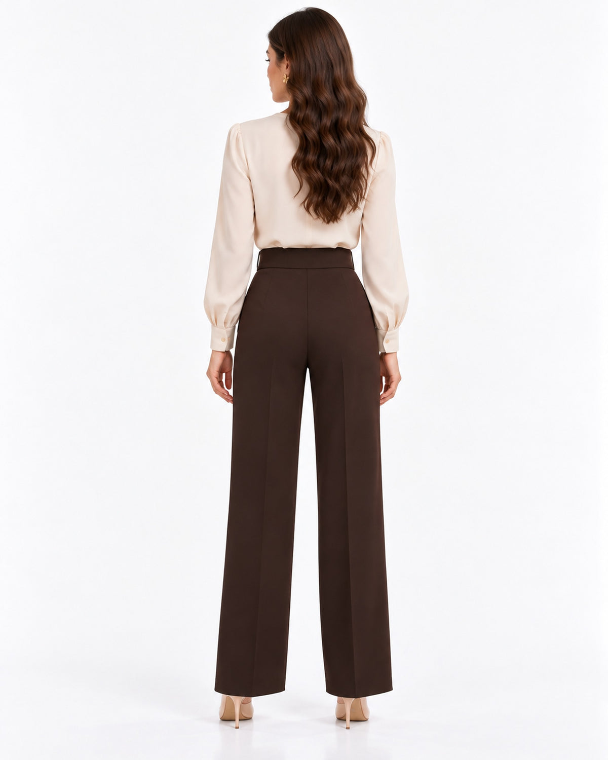 Pantalón Palazzo Botón Joya