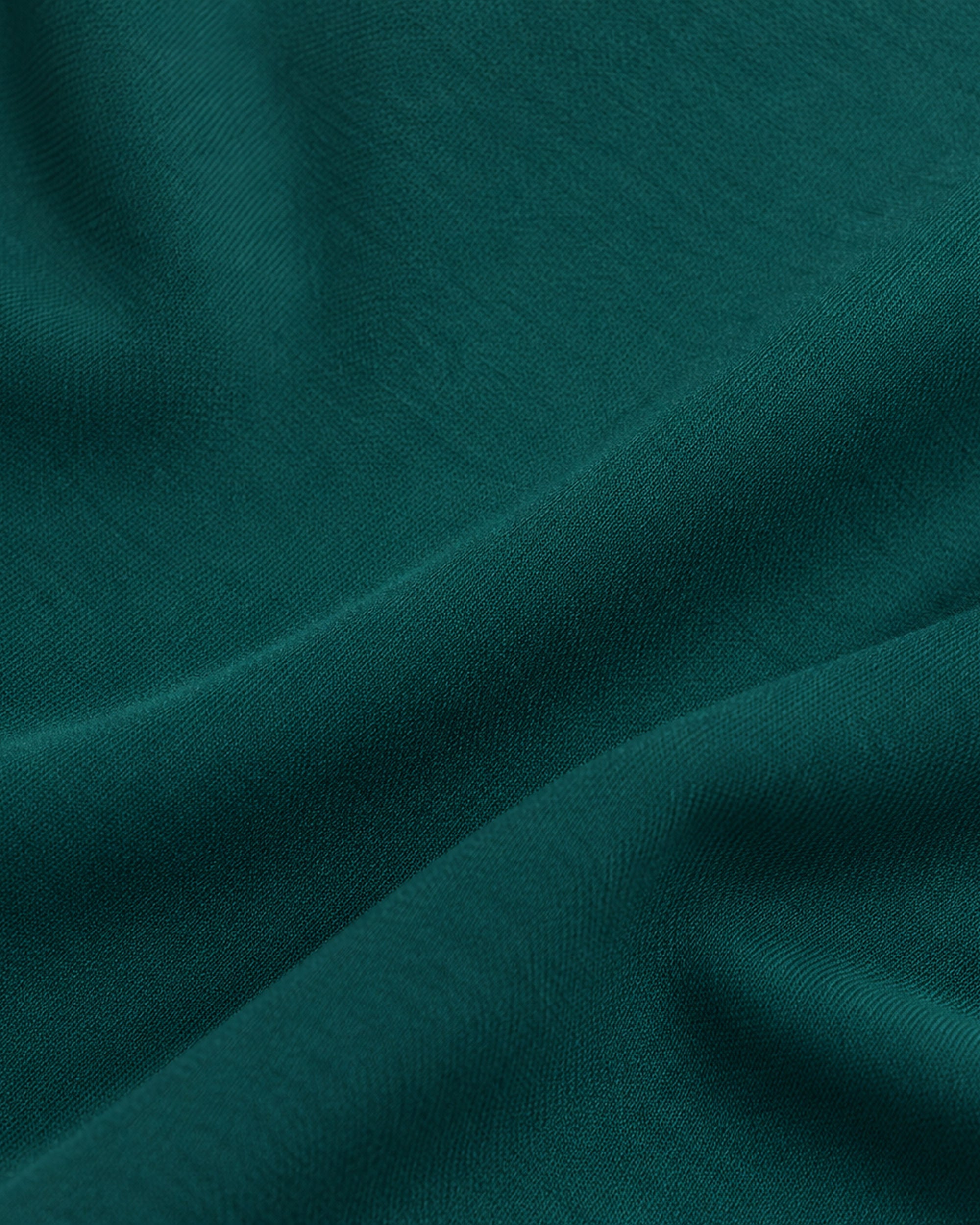 Blusa Hombro Argolla Verde – detalle de tela