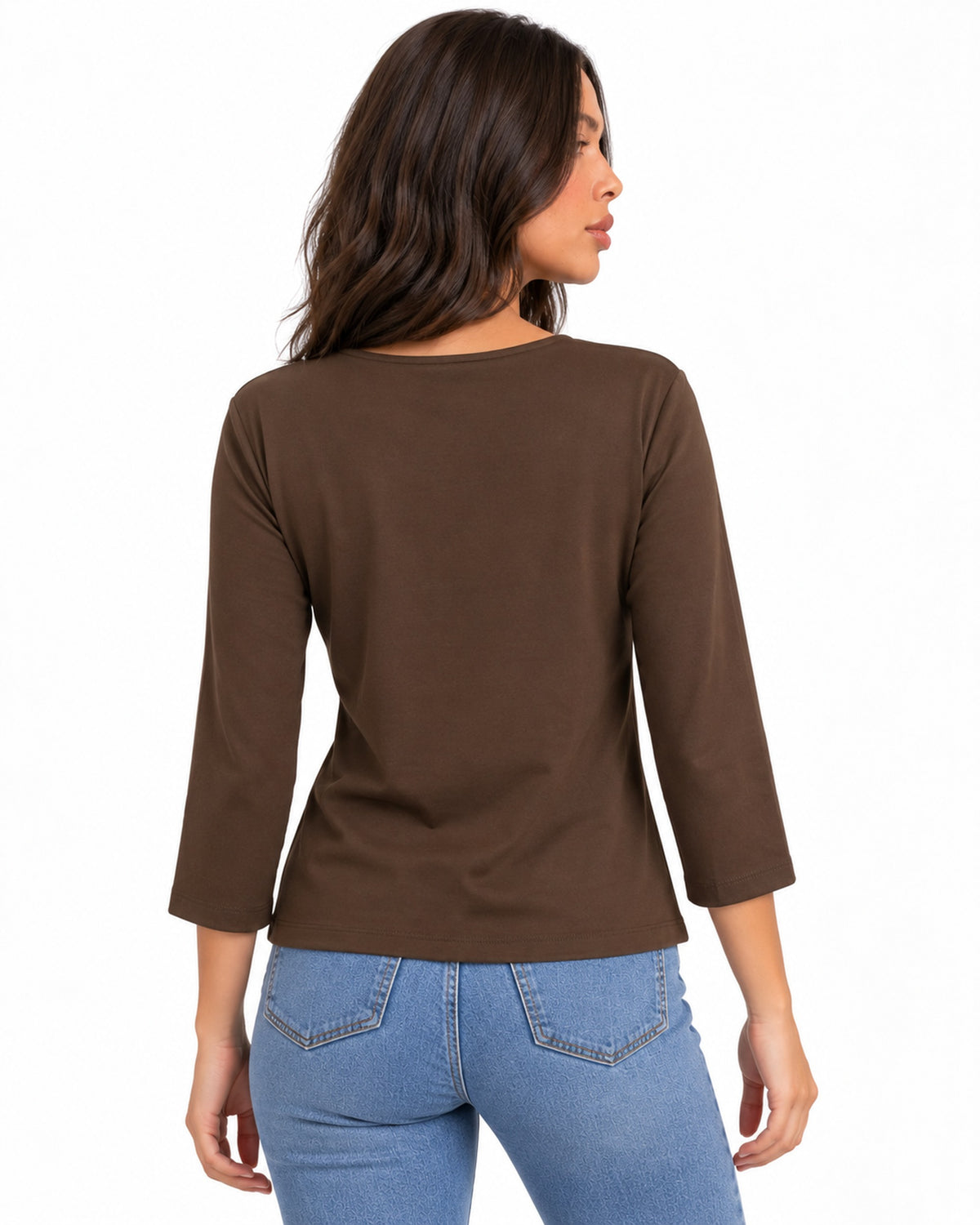 Playera Punto Cuello Redondo