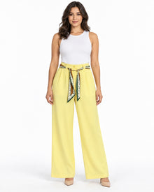 Pantalón Mascada Dorada Amarillo – frente