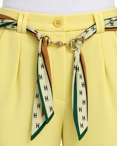 Pantalón Mascada Dorada Amarillo – detalle de la prenda