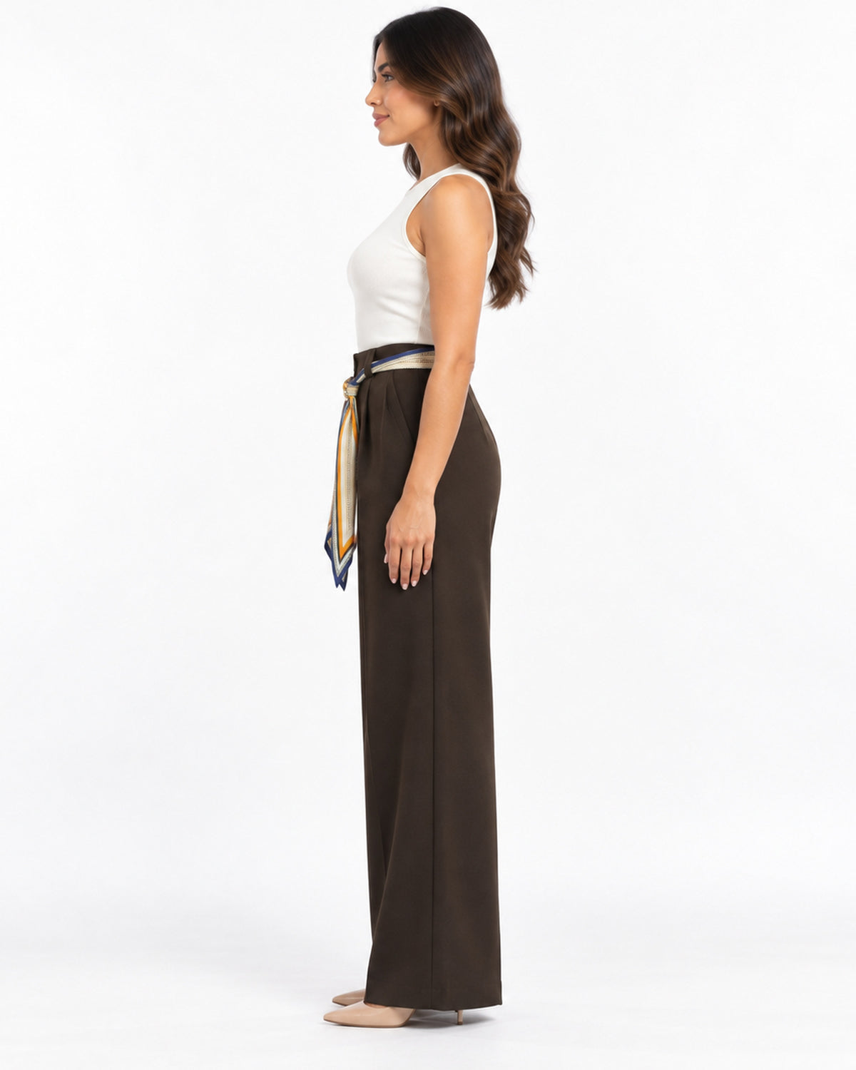 Pantalón Mascada Dorada