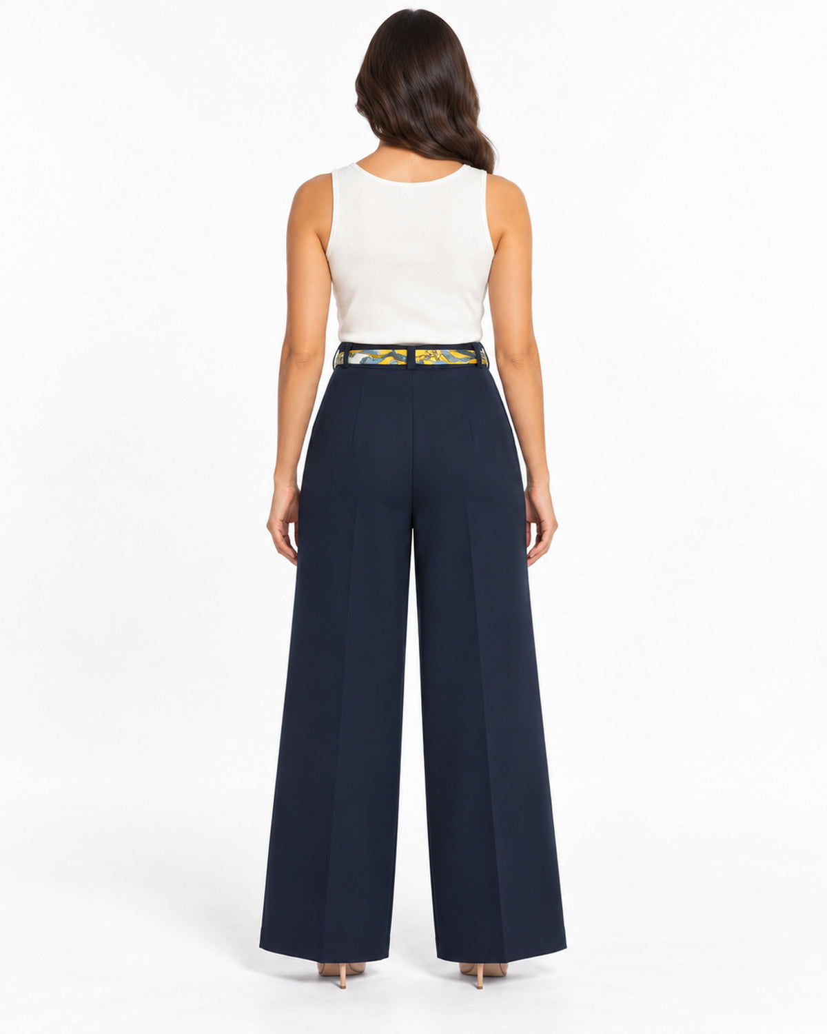 Pantalón Mascada Dorada