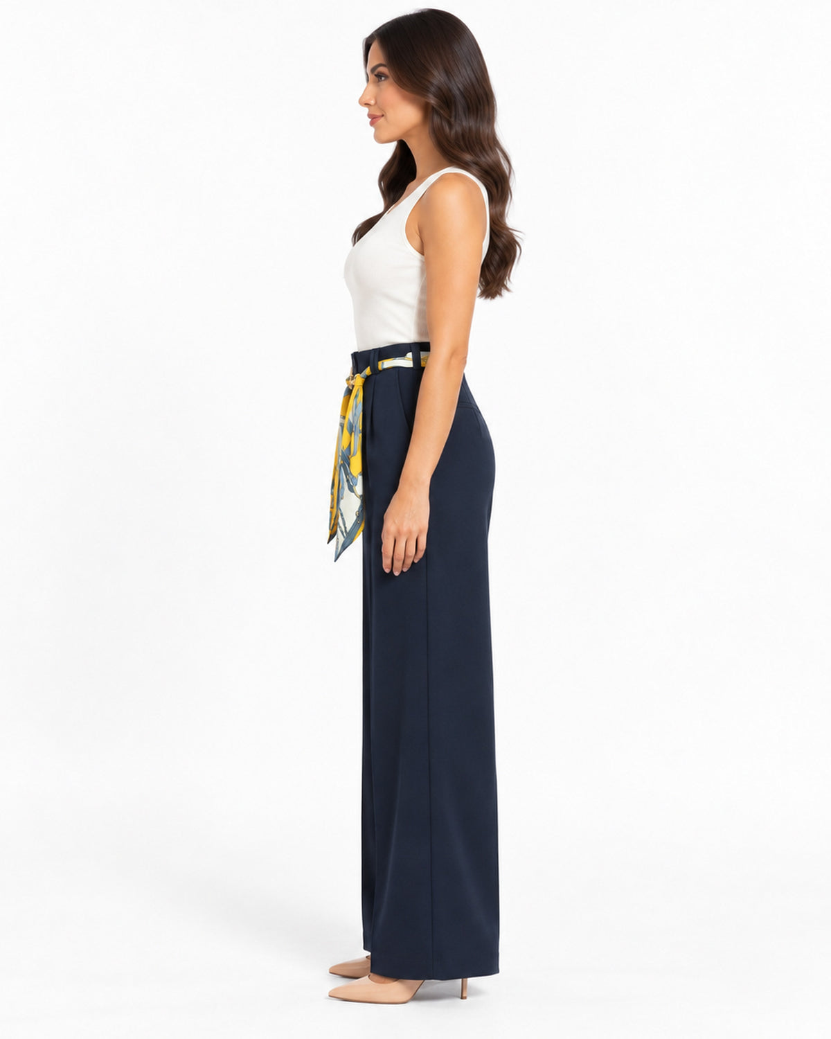 Pantalón Mascada Dorada