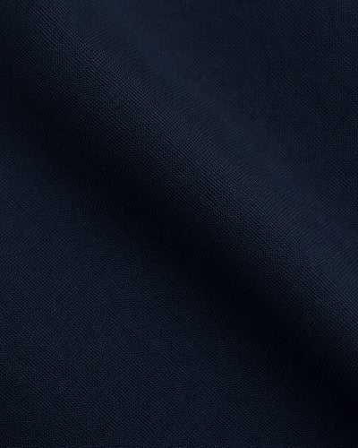 Pantalón Mascada Dorada Marino – detalle de tela