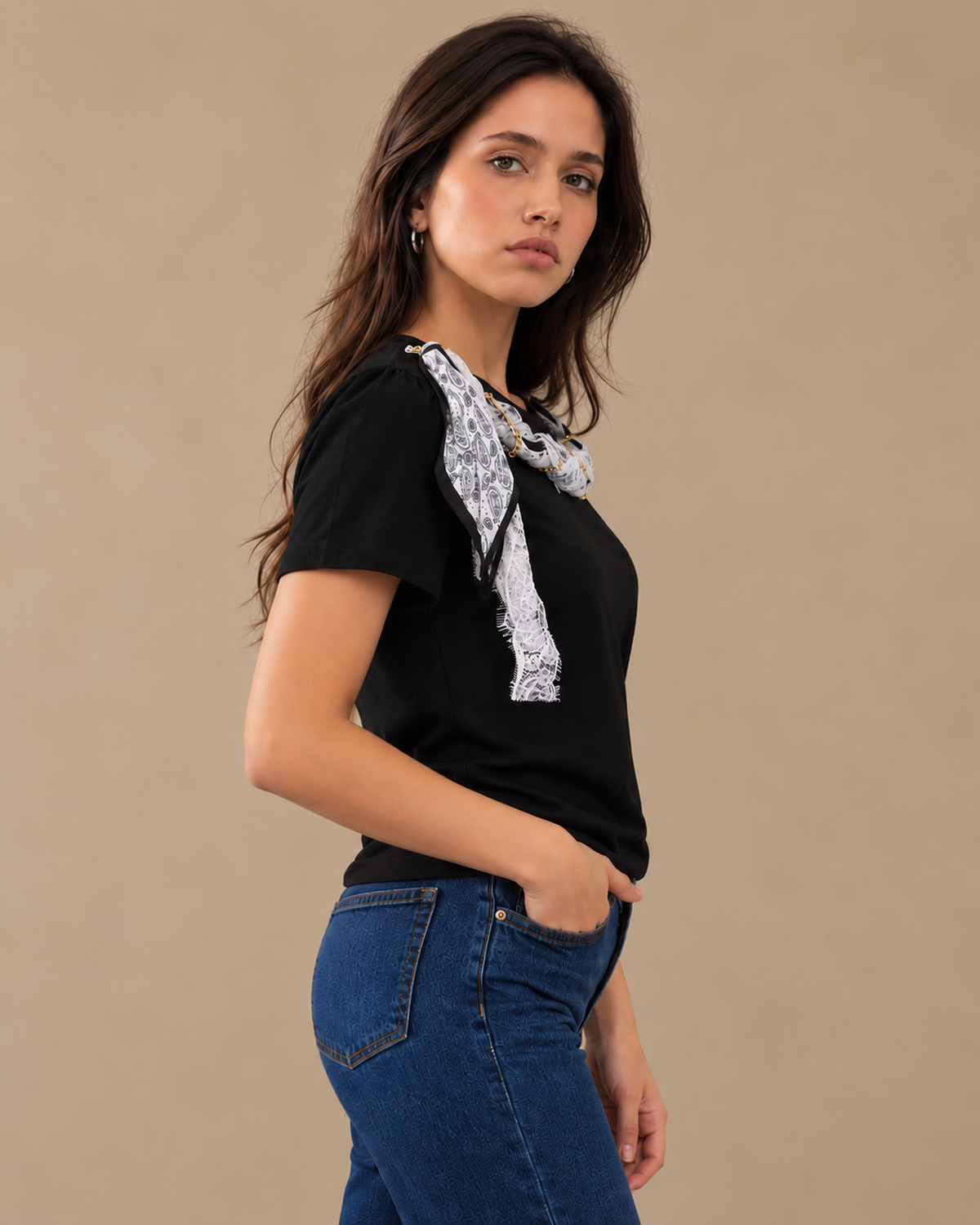 Blusa Mascada Paisley
