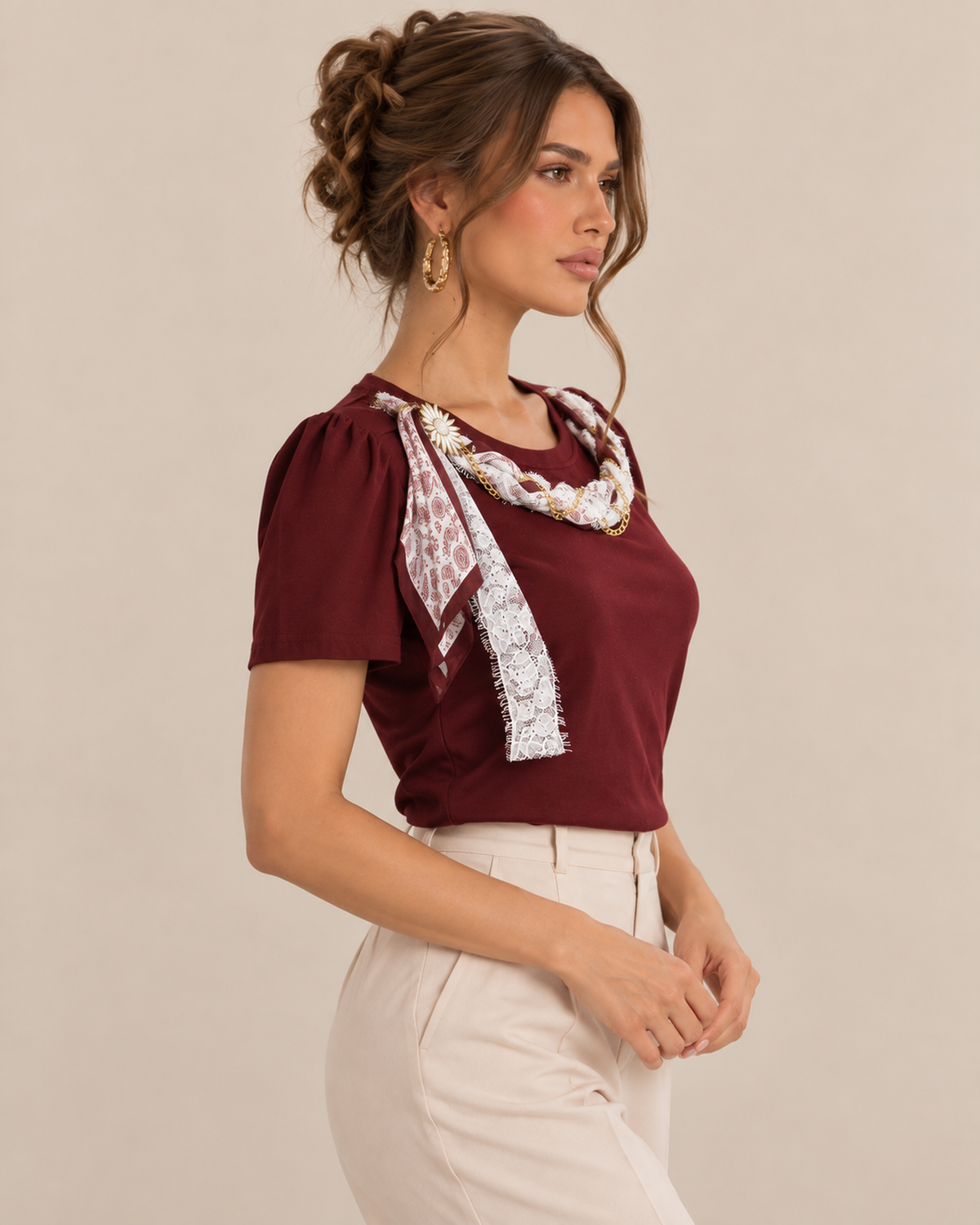 Blusa Mascada Paisley