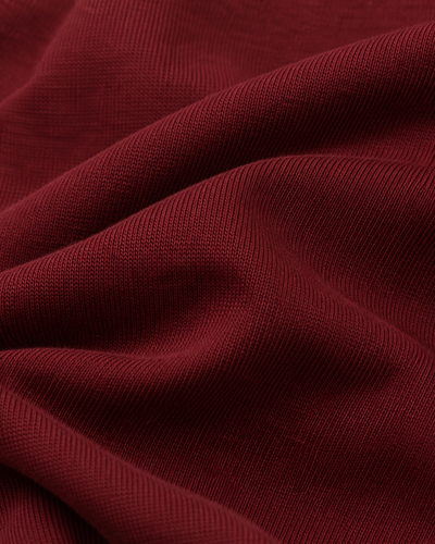 Blusa Mascada Paisley Vino – detalle de tela