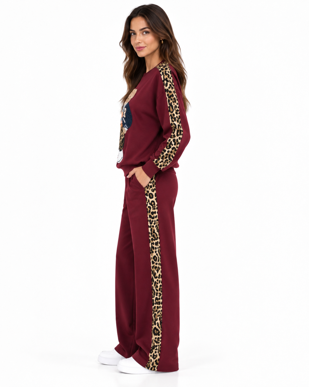 Conjunto Oso Animal Print