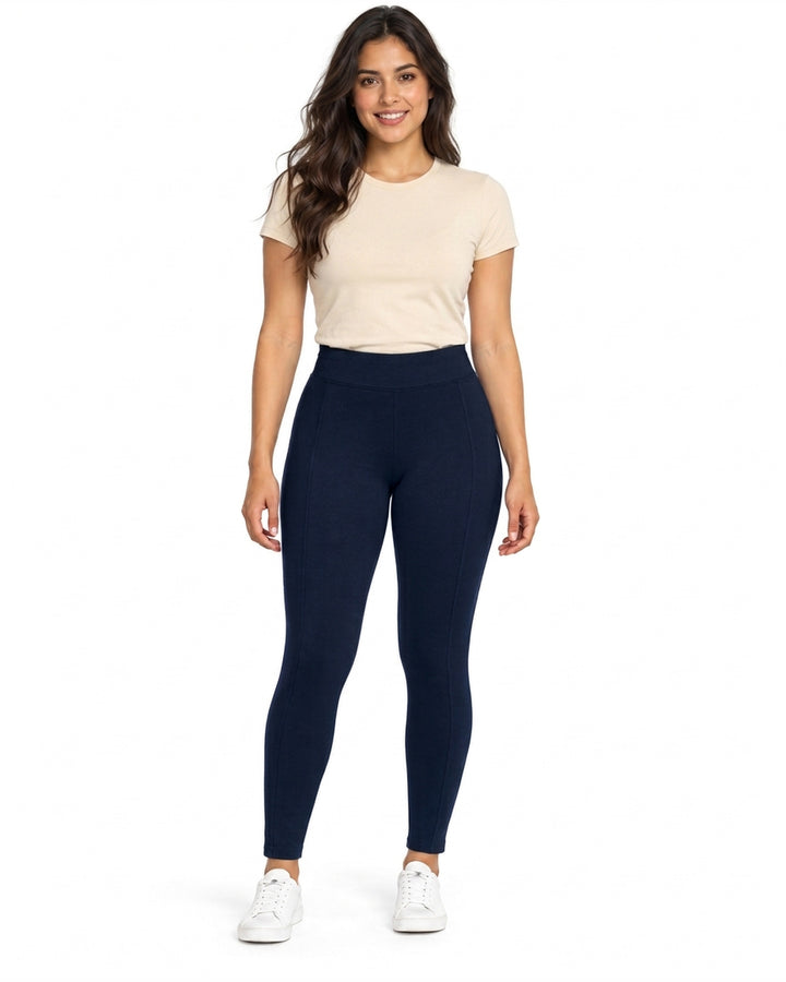 Leggins Cintura Alta Marino – de frente