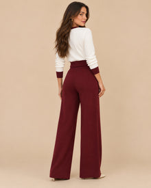 Conjunto Punto Botón Joya Vino – frente