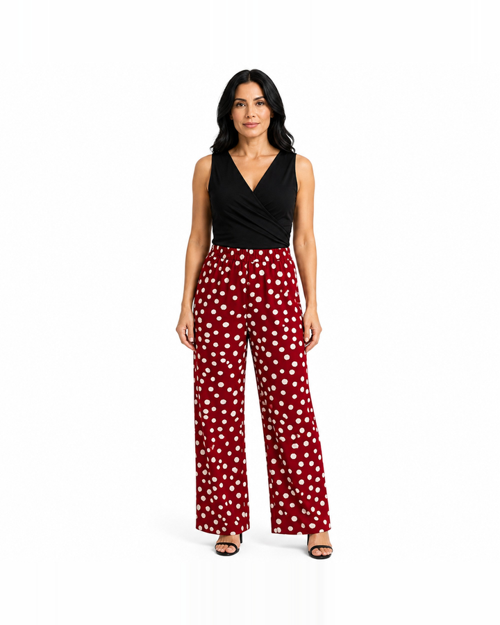 Pantalón Palazzo Lunares Shedrón – de frente
