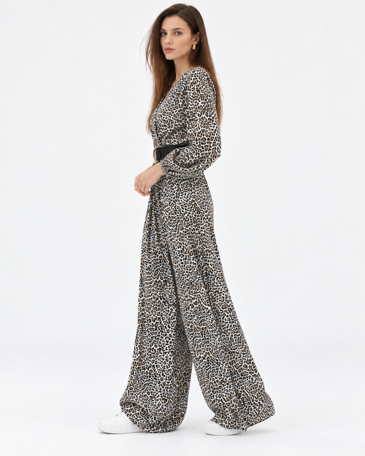 Jumpsuit Animal Print Cinturón