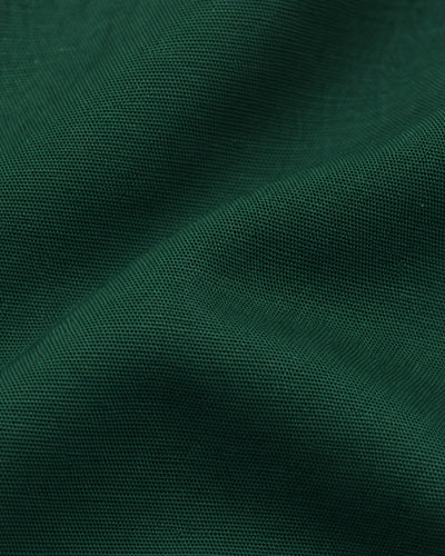 Camisera Botón Dorado Verde – detalle de tela