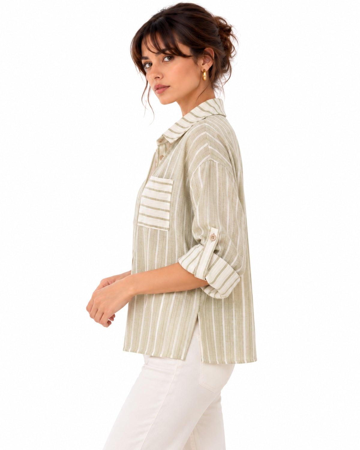 Camisera Oversize Rayas