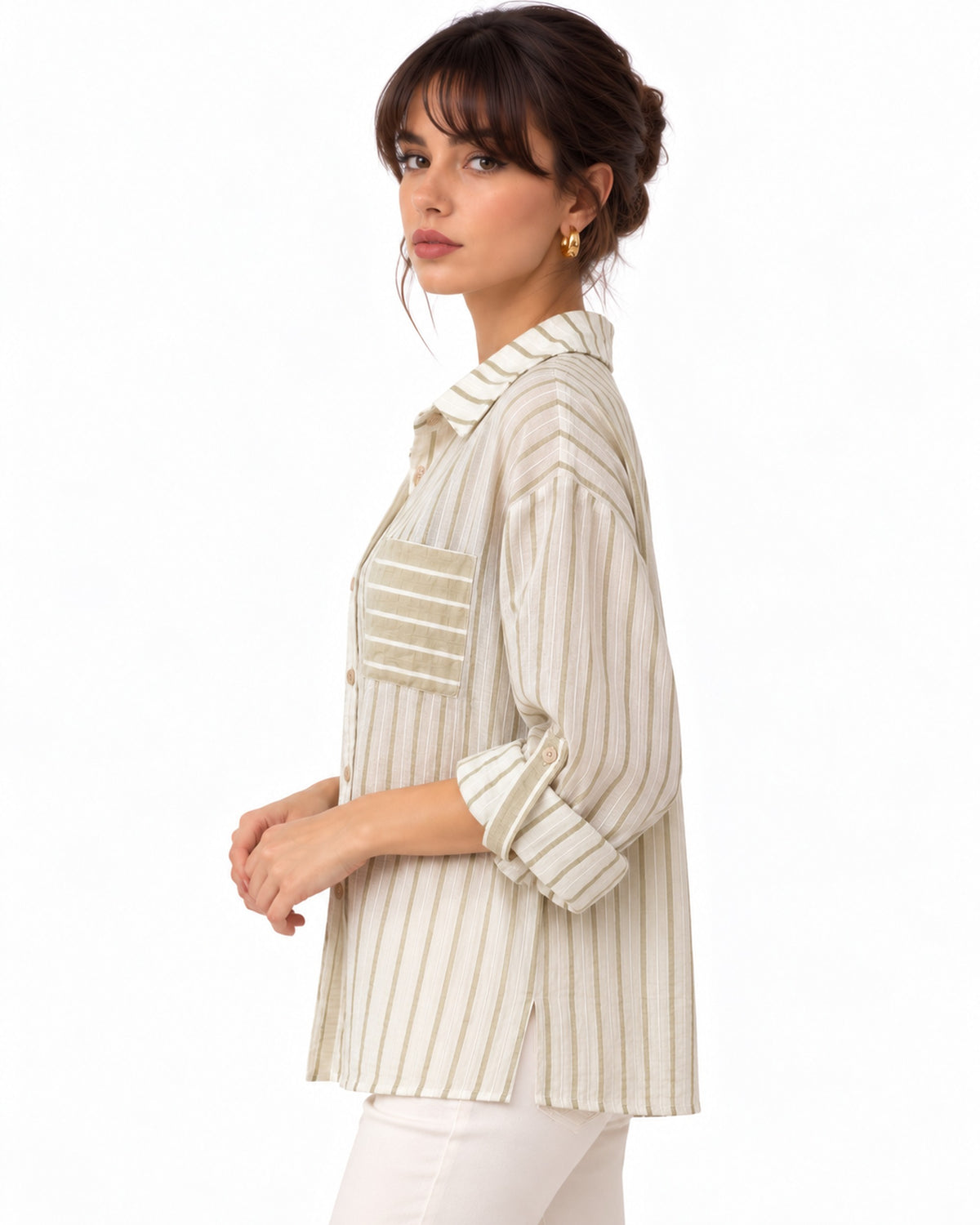 Camisera Oversize Rayas