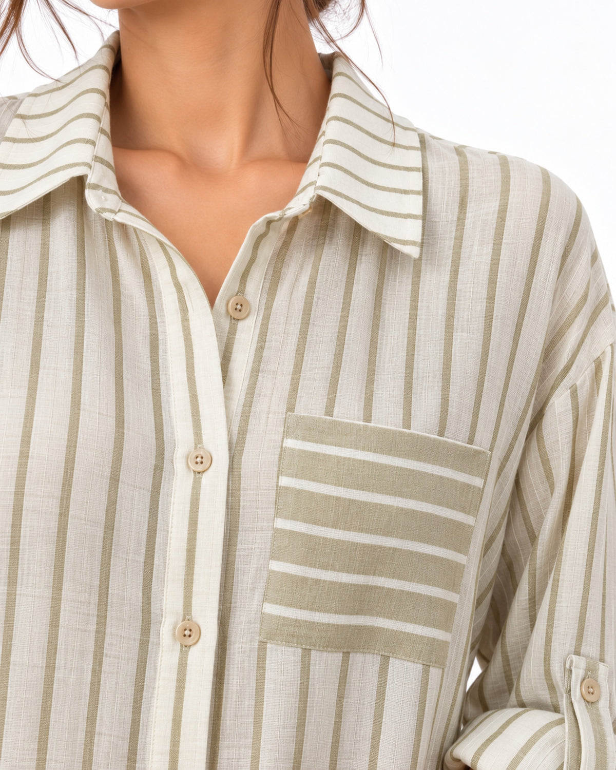 Camisera Oversize Rayas