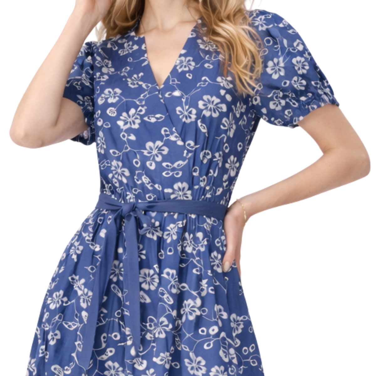 Vestido Midi Floral Romance