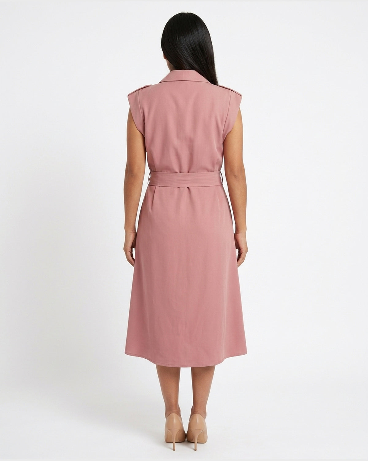 Vestido Safari Hebilla Argolla