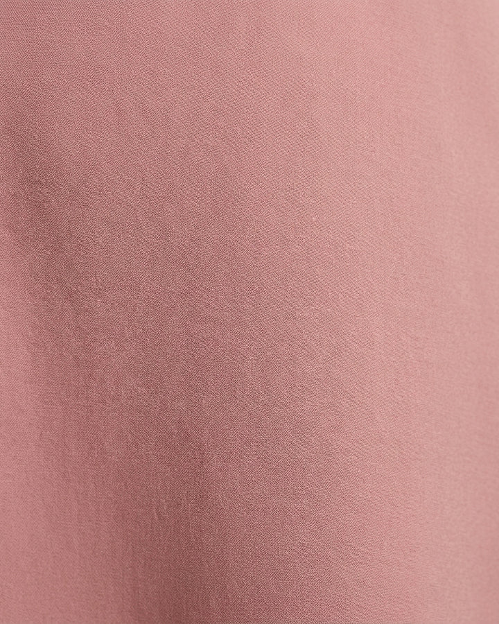 Vestido Safari Hebilla Argolla Rosa – detalle de la tela