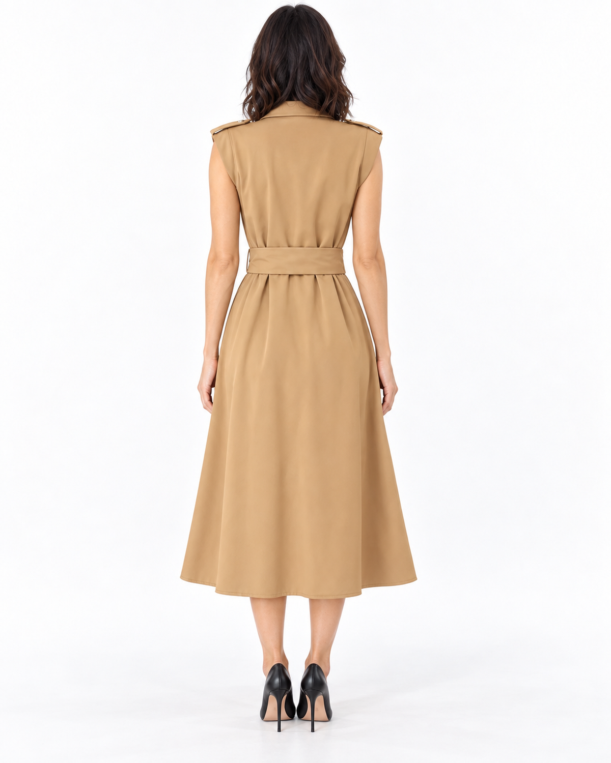 Vestido Safari Hebilla Argolla