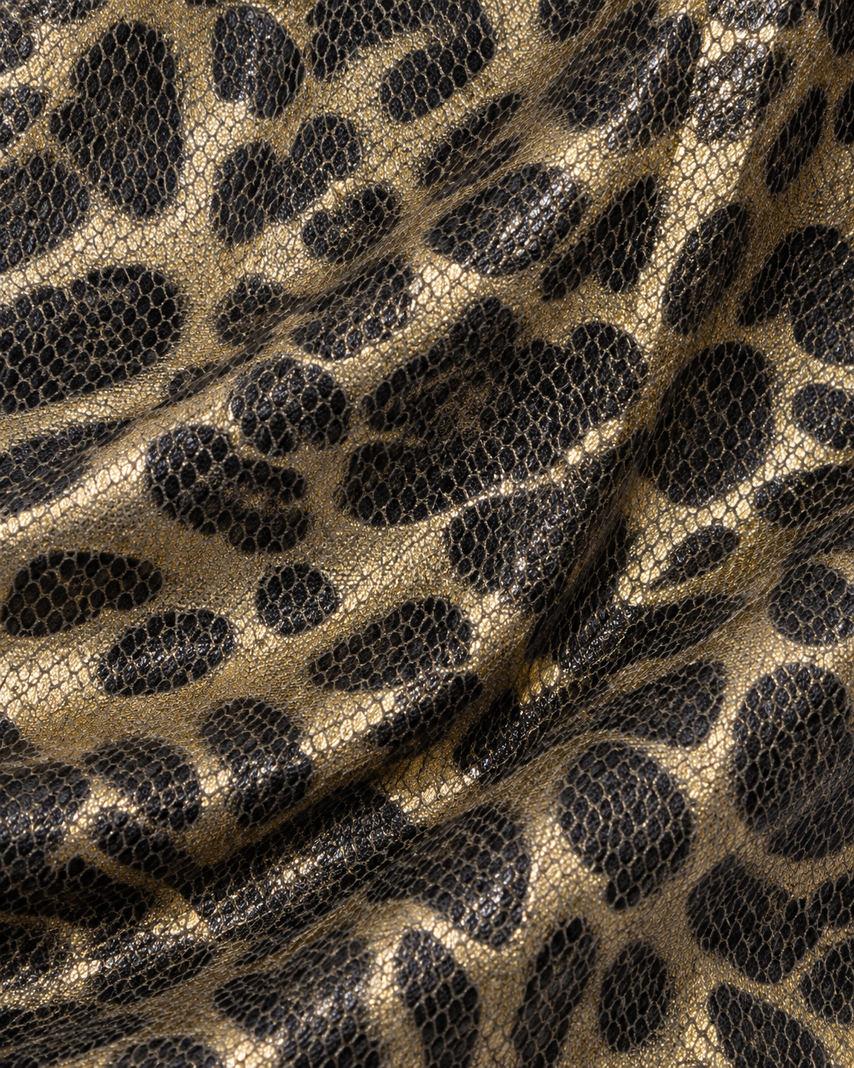 Blusa Animal Print Metálica