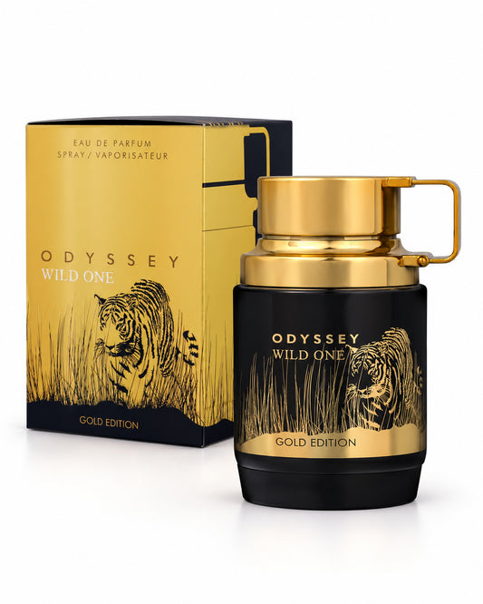 Odyssey Wild One Eau de Parfum de Armaf – frasco con caja