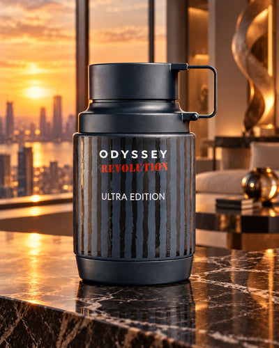 Odyssey Revolution Ultra Edition Eau de Parfum de Armaf – ambientación