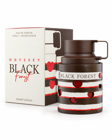 Odyssey Black Forest Eau de Parfum de Armaf – frasco con caja