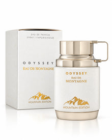 Odyssey Eau de Montagne Eau de Parfum de Armaf – frasco con caja