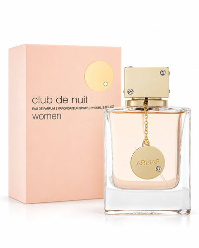 Club de Nuit Woman Eau de Parfum de Armaf – frasco con caja