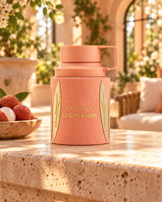 Odyssey Li'chi Lush Eau de Parfum de Armaf – ambientación