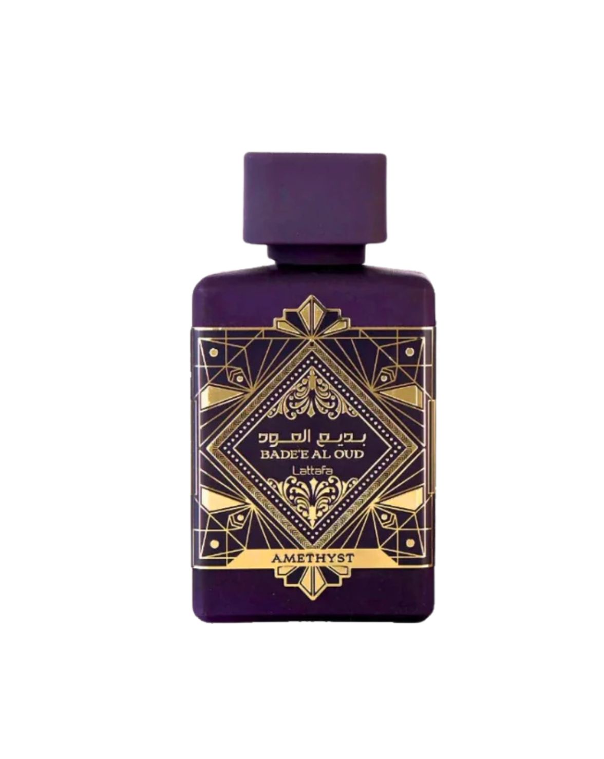 Badee Al Oud Amethyst de Lattafa – frasco de frente