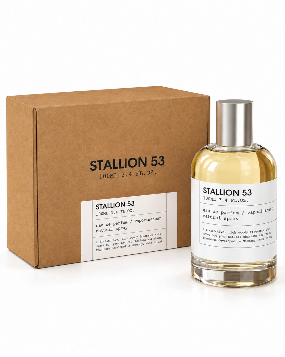 Stallion 53 Eau de Parfum de Emper – frasco con caja